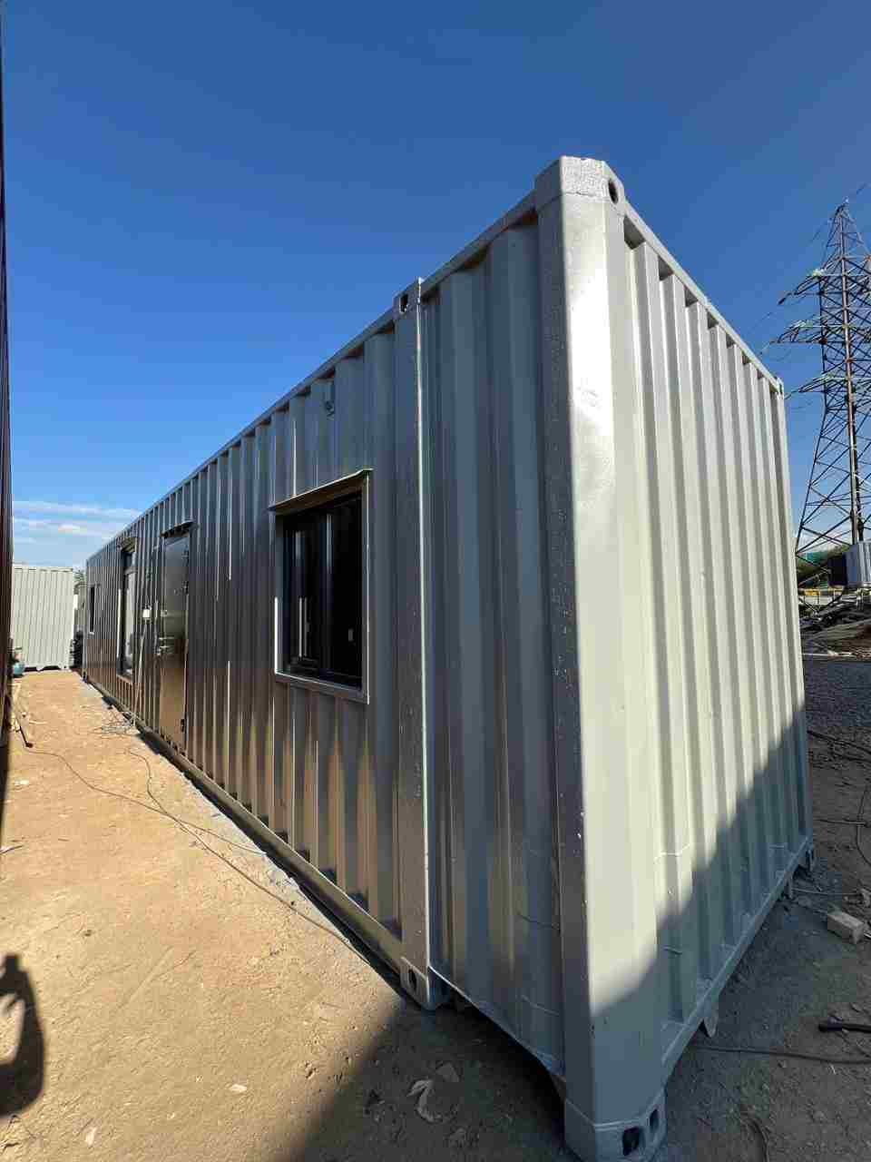 Жилой утепленный контейнер из 45 футового морского контейнера